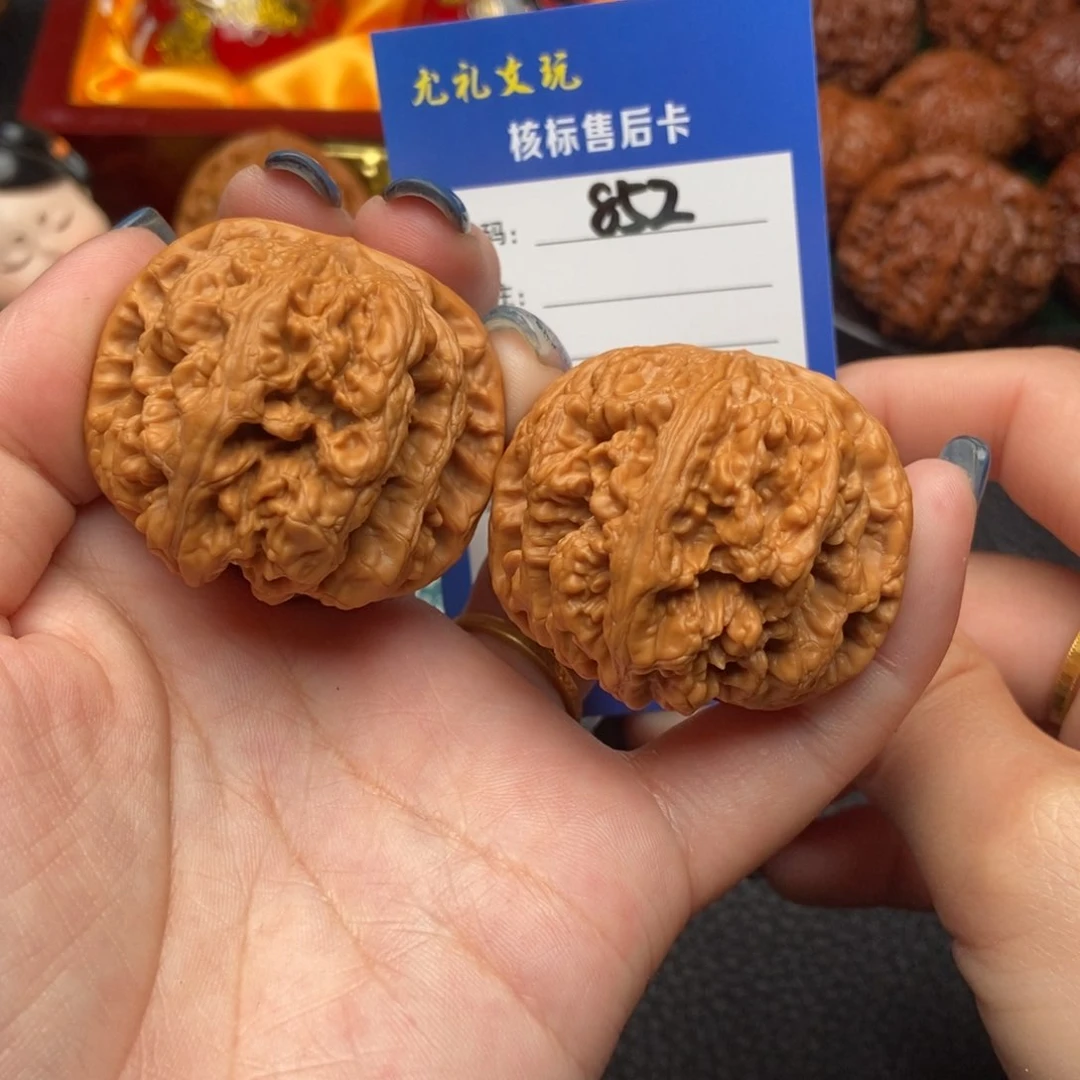 文玩核桃把件41大粗筋852