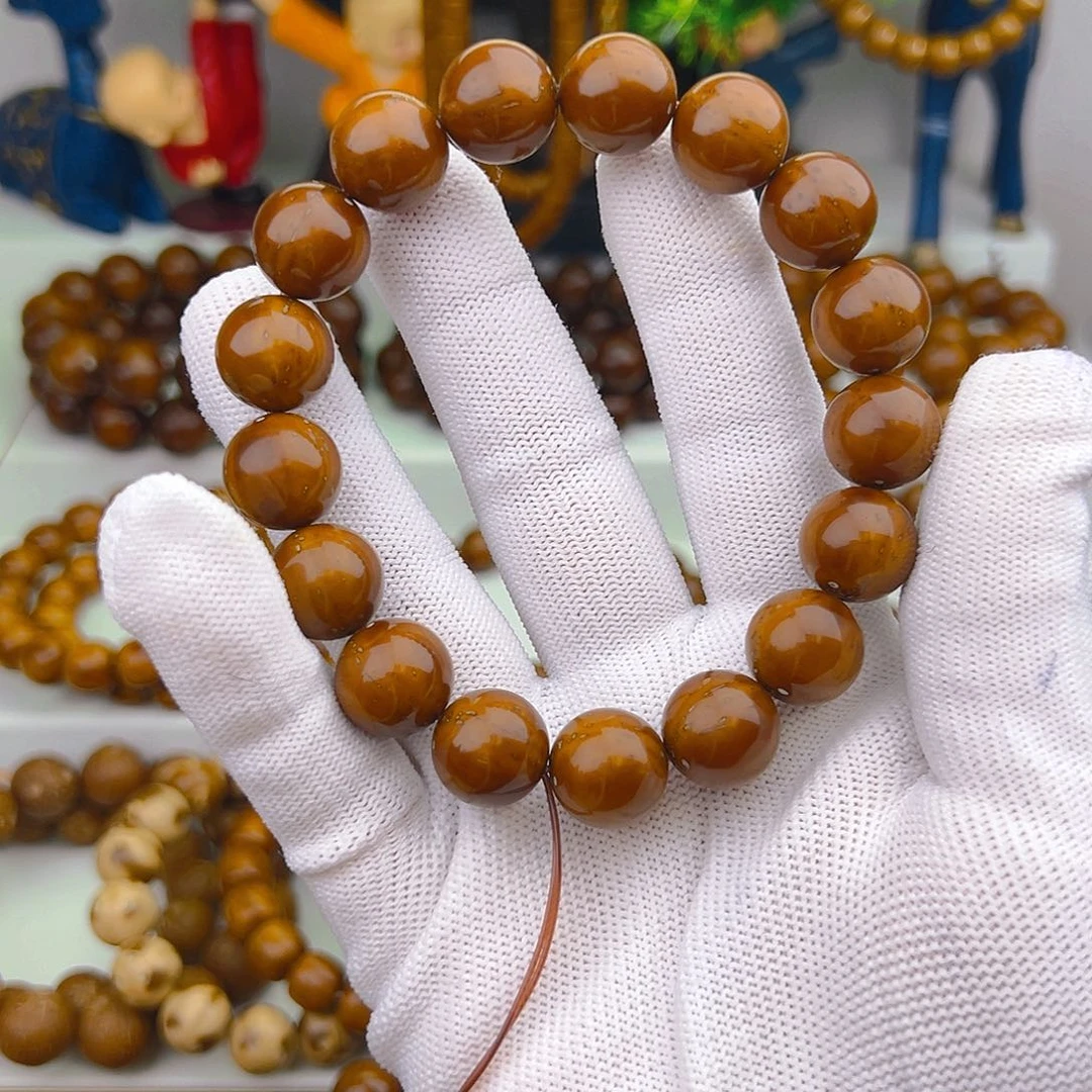 我***念紫金鼠吊坠13.4尺寸半实心光珠