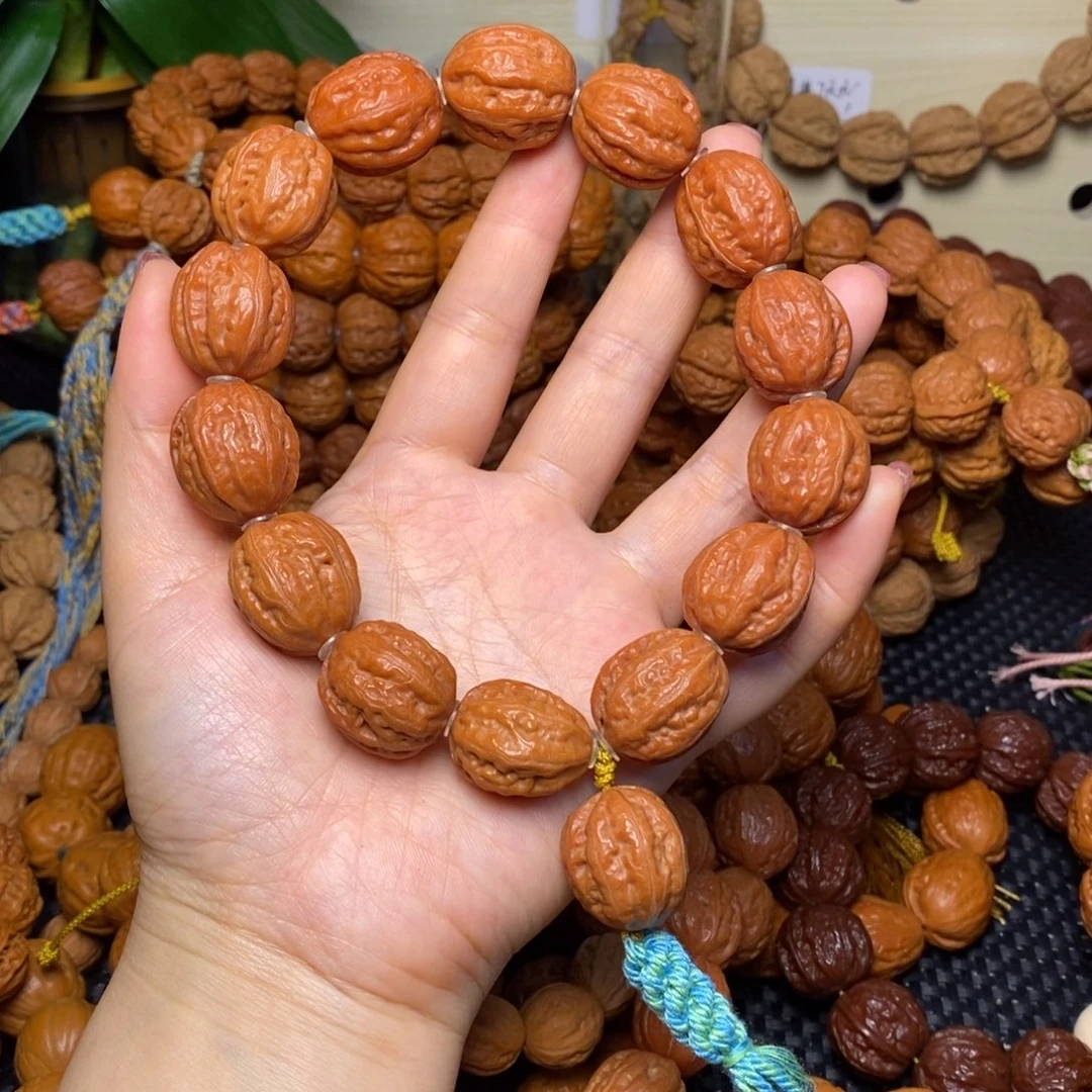 手串文玩核桃八棱小枣