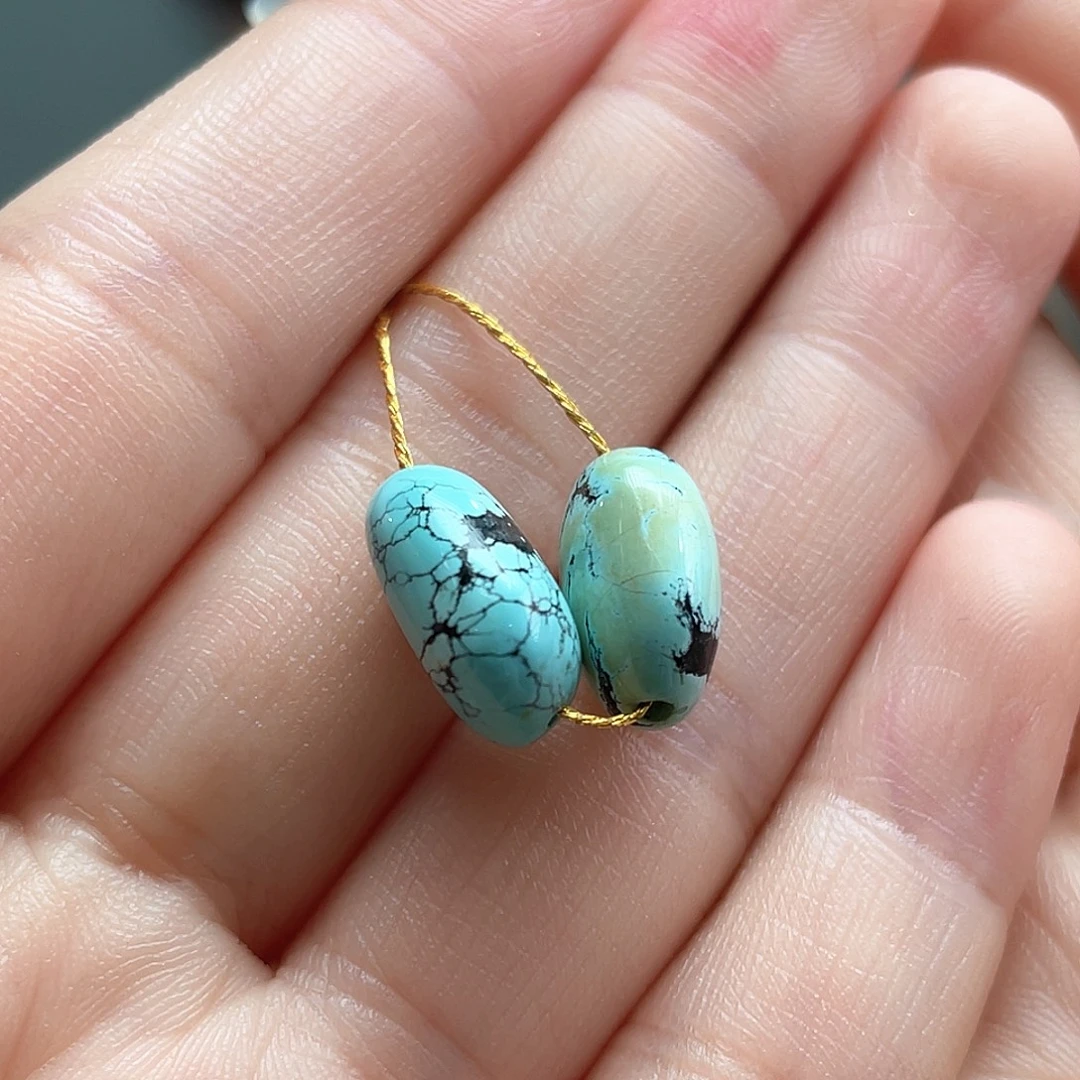 绿松石未镶嵌颈饰