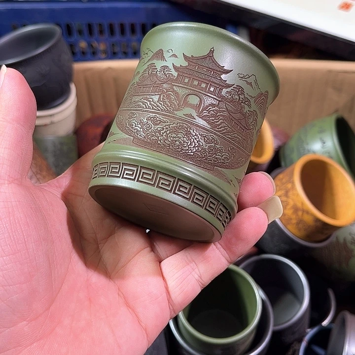 茶杯紫砂全手工紫砂主人杯