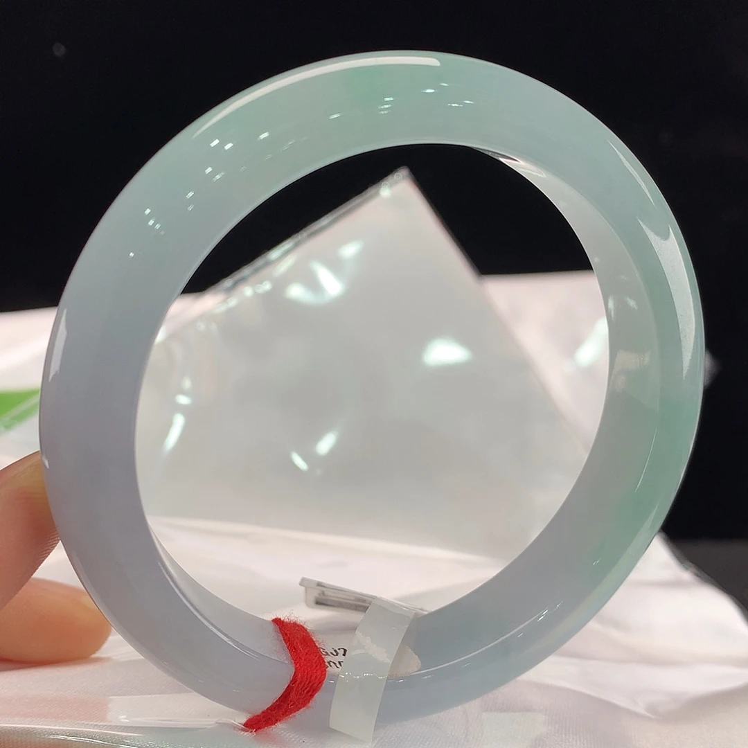 翡翠未镶嵌手镯0418