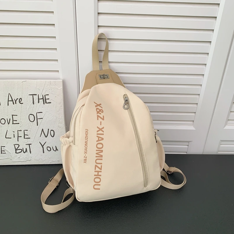 多工能单肩斜跨双肩包出游旅行健身户外短途男女通用手提包