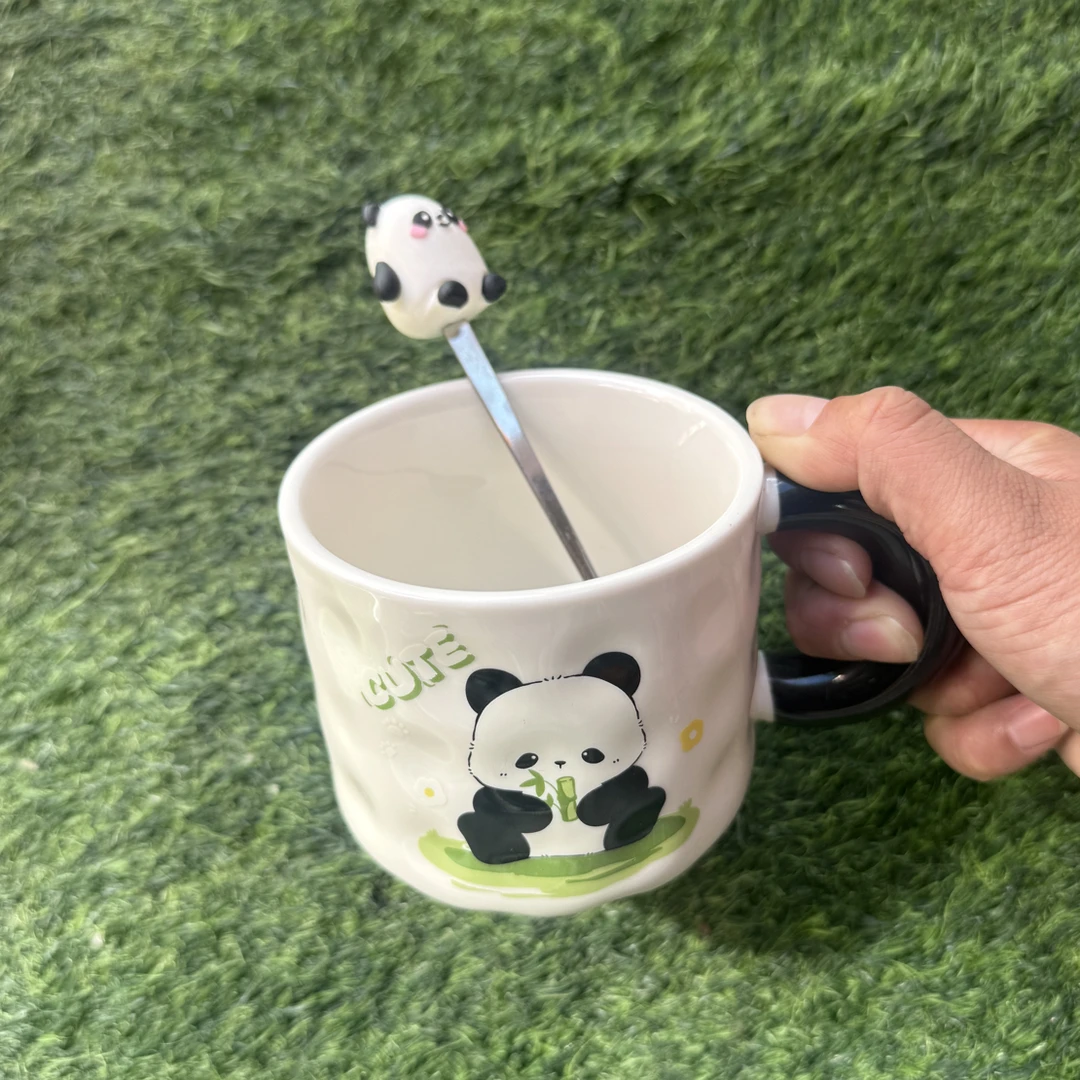 熊猫咖啡杯颜值超高