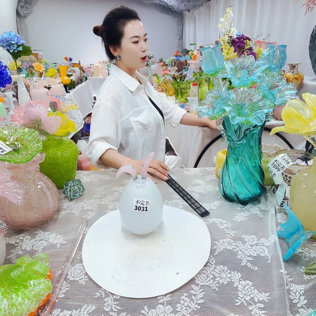 琉璃花瓶花器艺术品