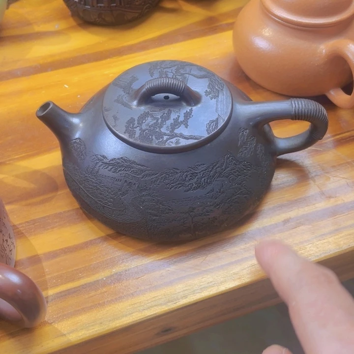 茶壶紫砂正品一把