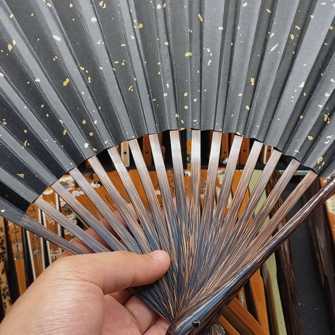 扇子《棕竹大茄头》