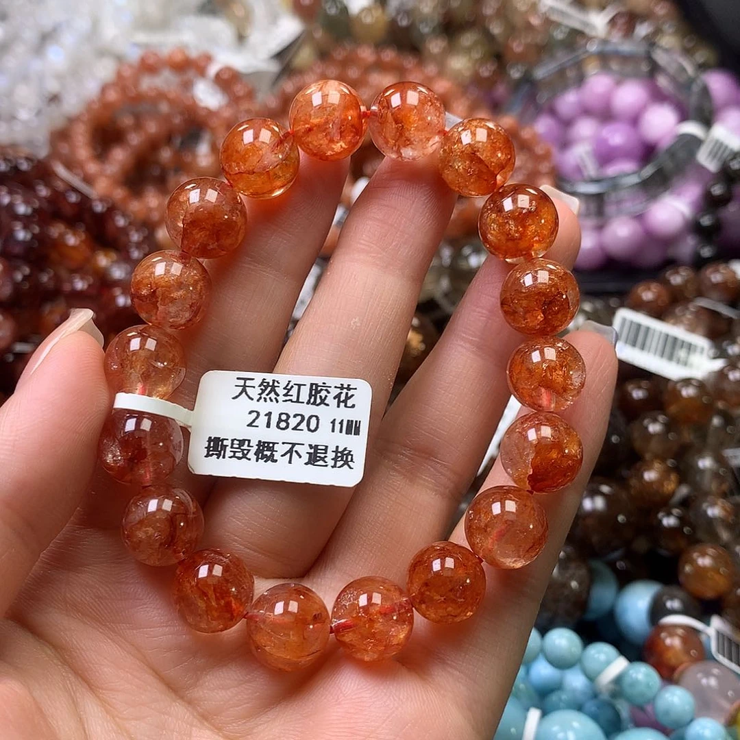 水晶手链未镶嵌，