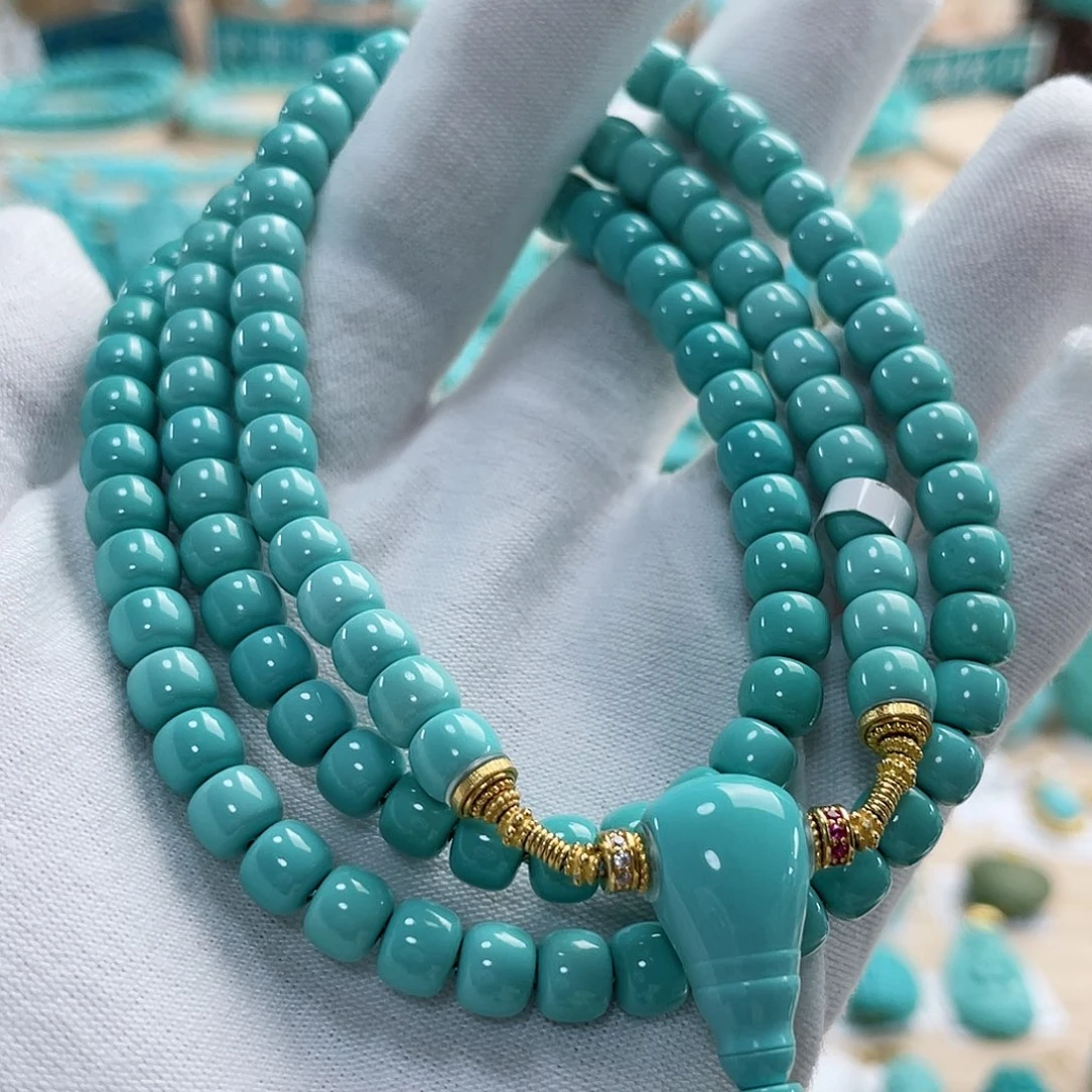 绿松石珠宝奇石未镶嵌