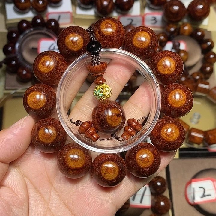 小***兵香榧木黄花梨2.0双面天眼