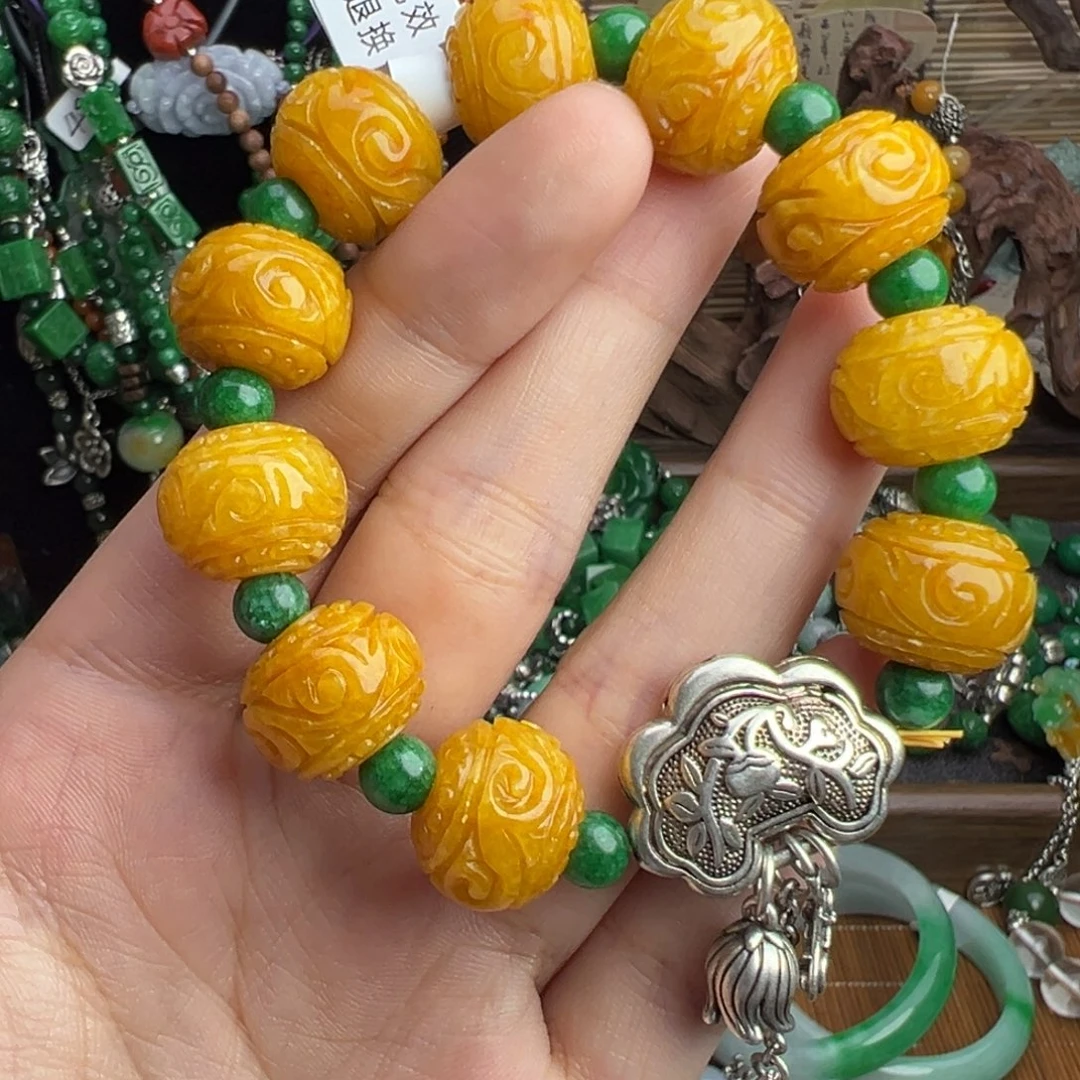 ****儿颈饰未镶嵌翡翠吊坠