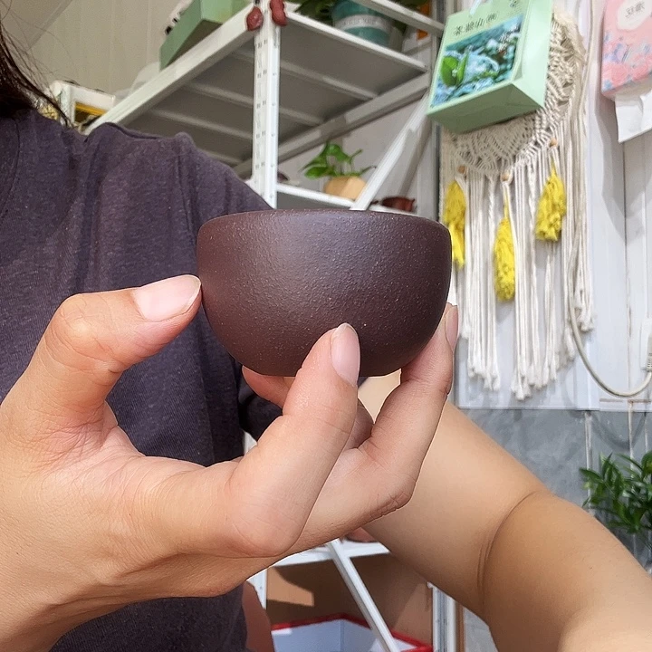 茶壶紫砂天青杯子60cc
