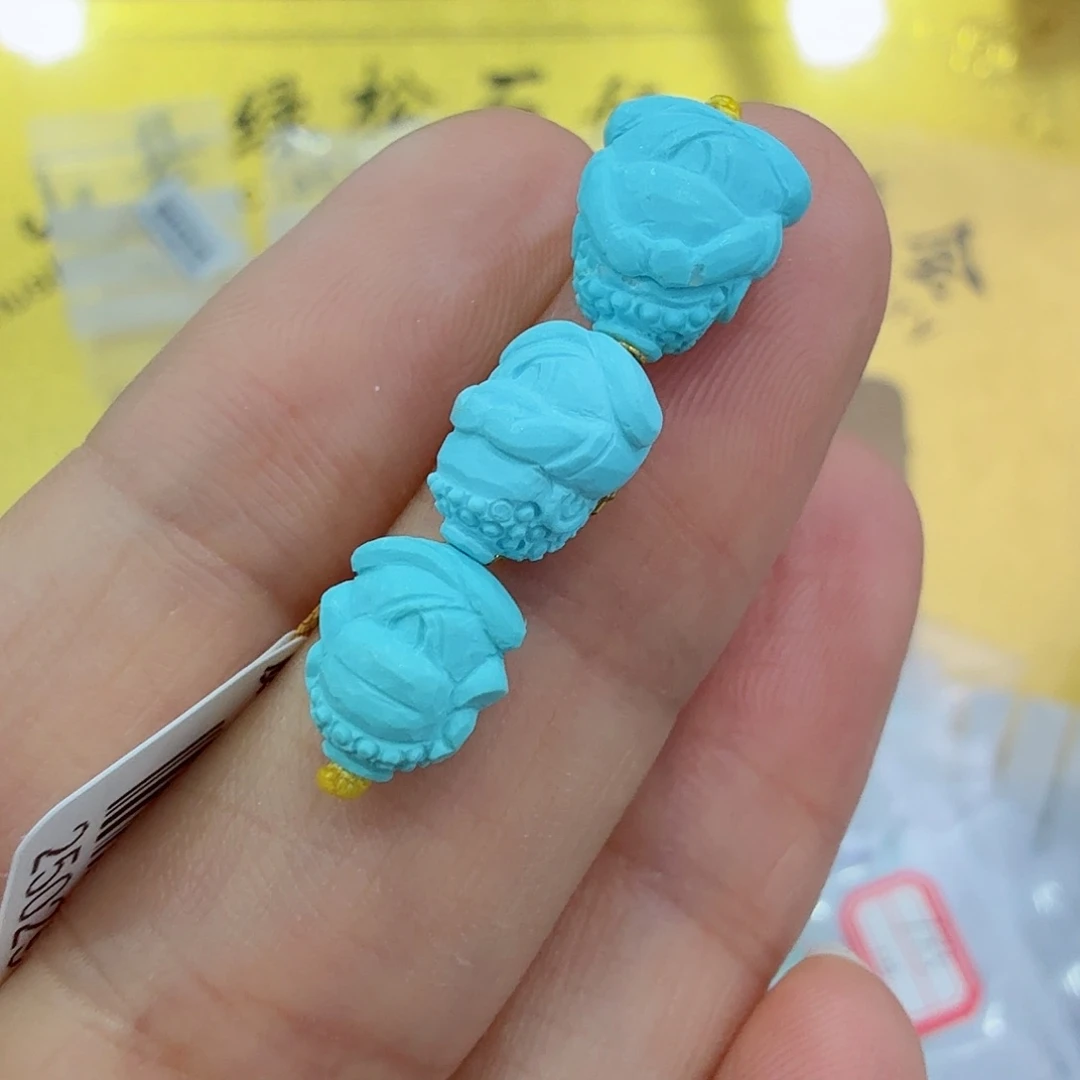 未镶嵌绿松石珠宝奇石