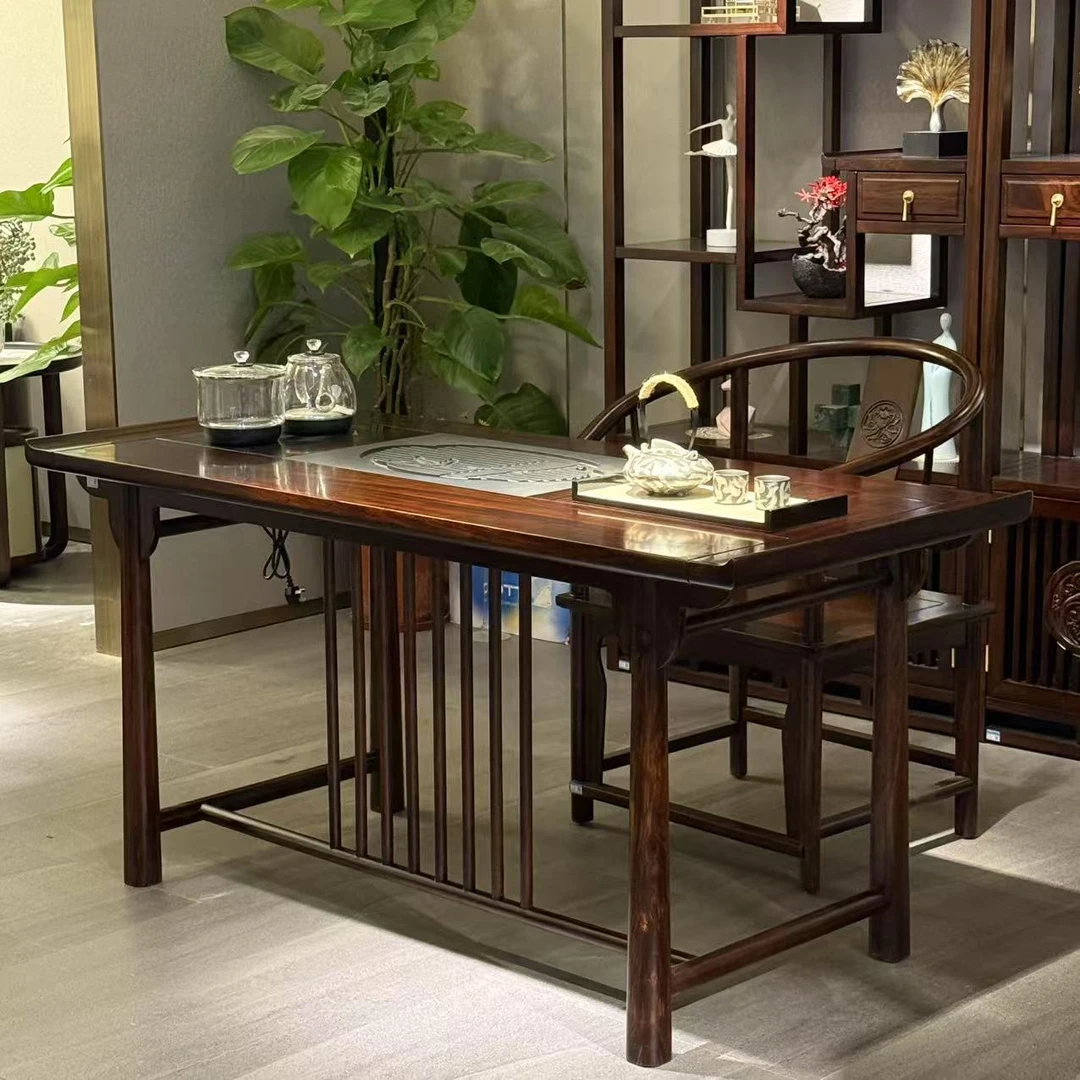 【黑檀木】9A0020茶台 128*70*74(1.28米)