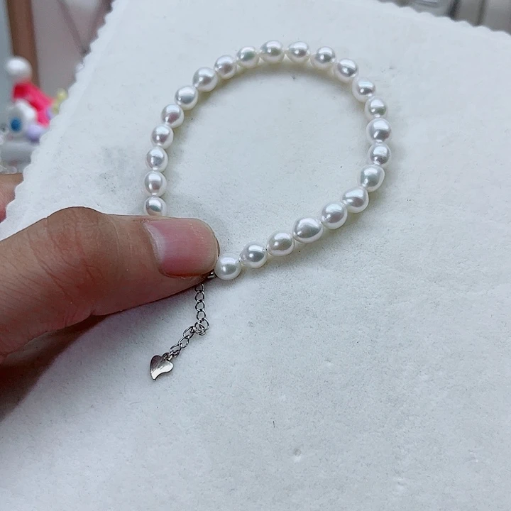 银S925镶嵌淡水珍珠耳饰