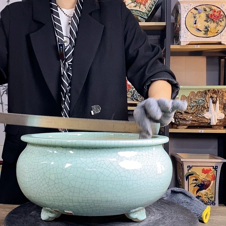 紫砂花盆Y**R32。随单福利价格