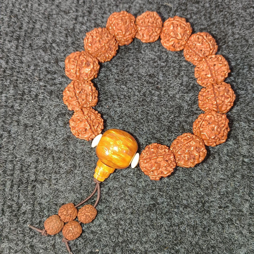 菩提金刚核桃手串