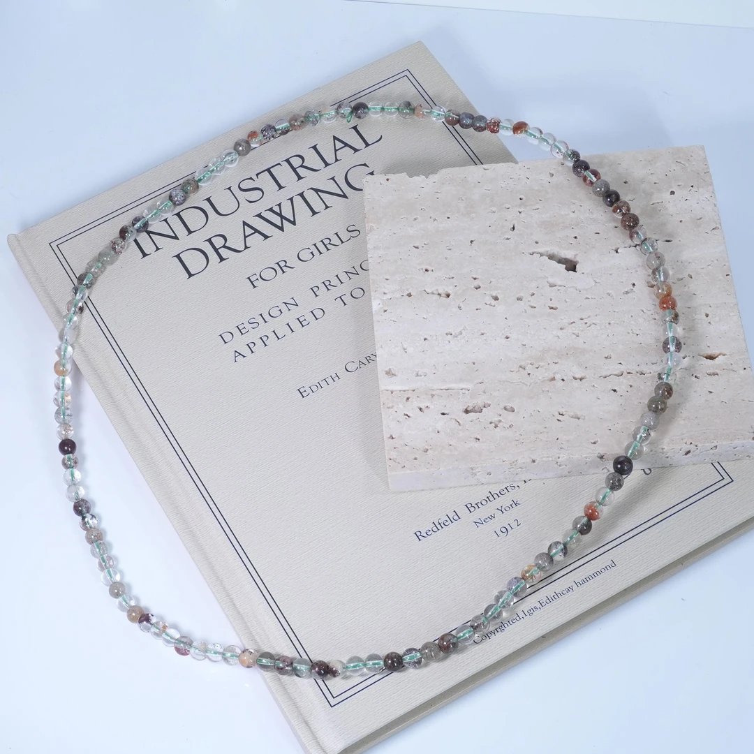 Fiilo「绿野仙踪」定制设计款 三圈幽灵水晶手串 多样性发一