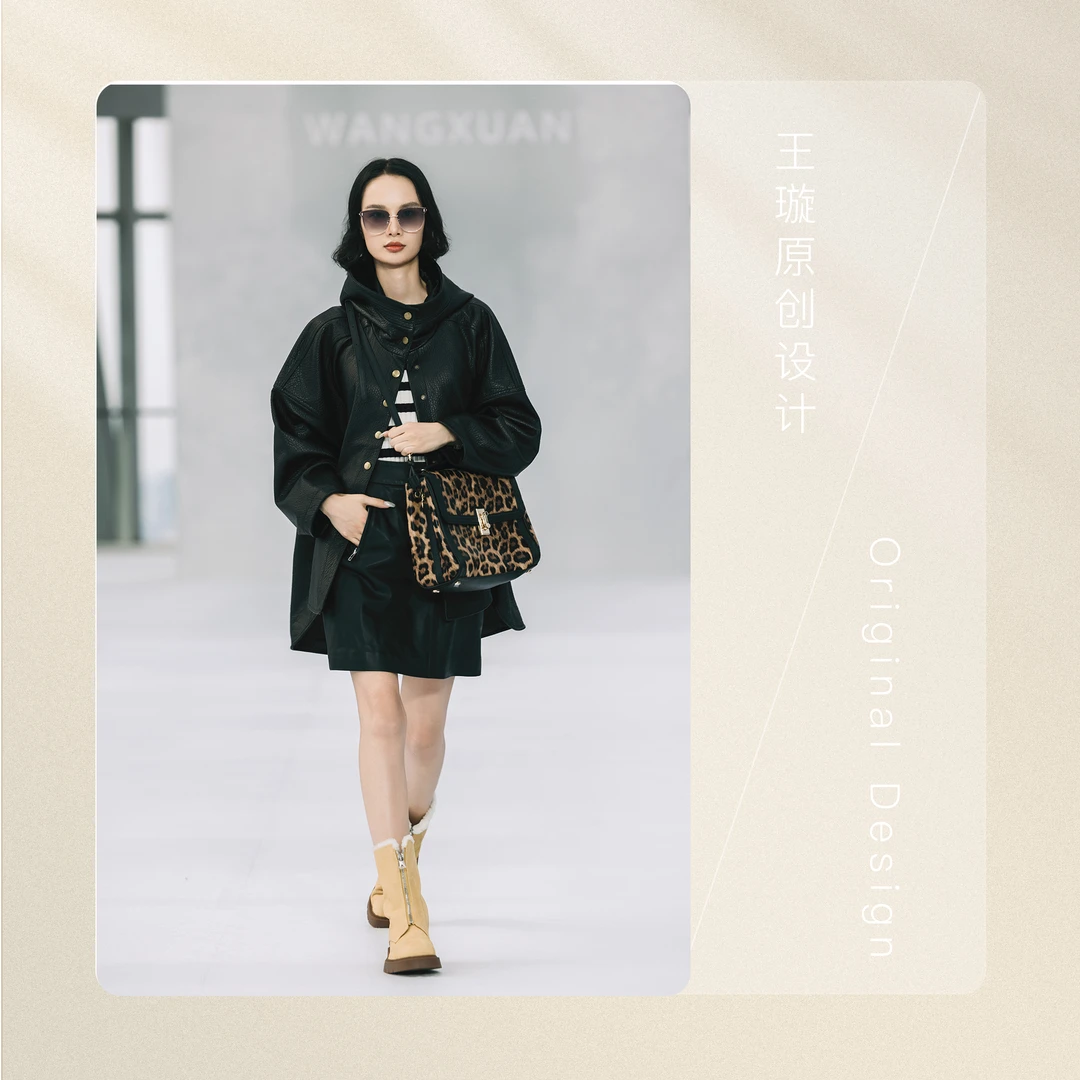 璇之恋·王璇雪国雪夜皮衣王璇原创设计