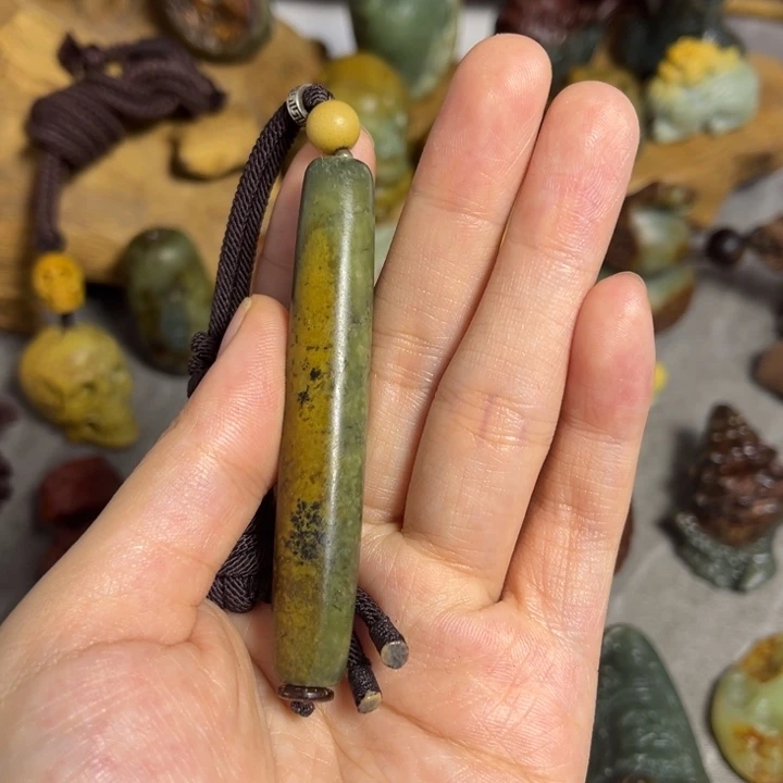 岫岩河磨玉（透闪石质玉）未镶嵌挂件