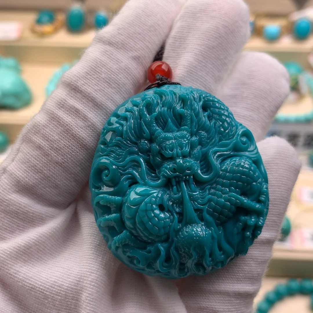 未镶嵌绿松石珠宝奇石