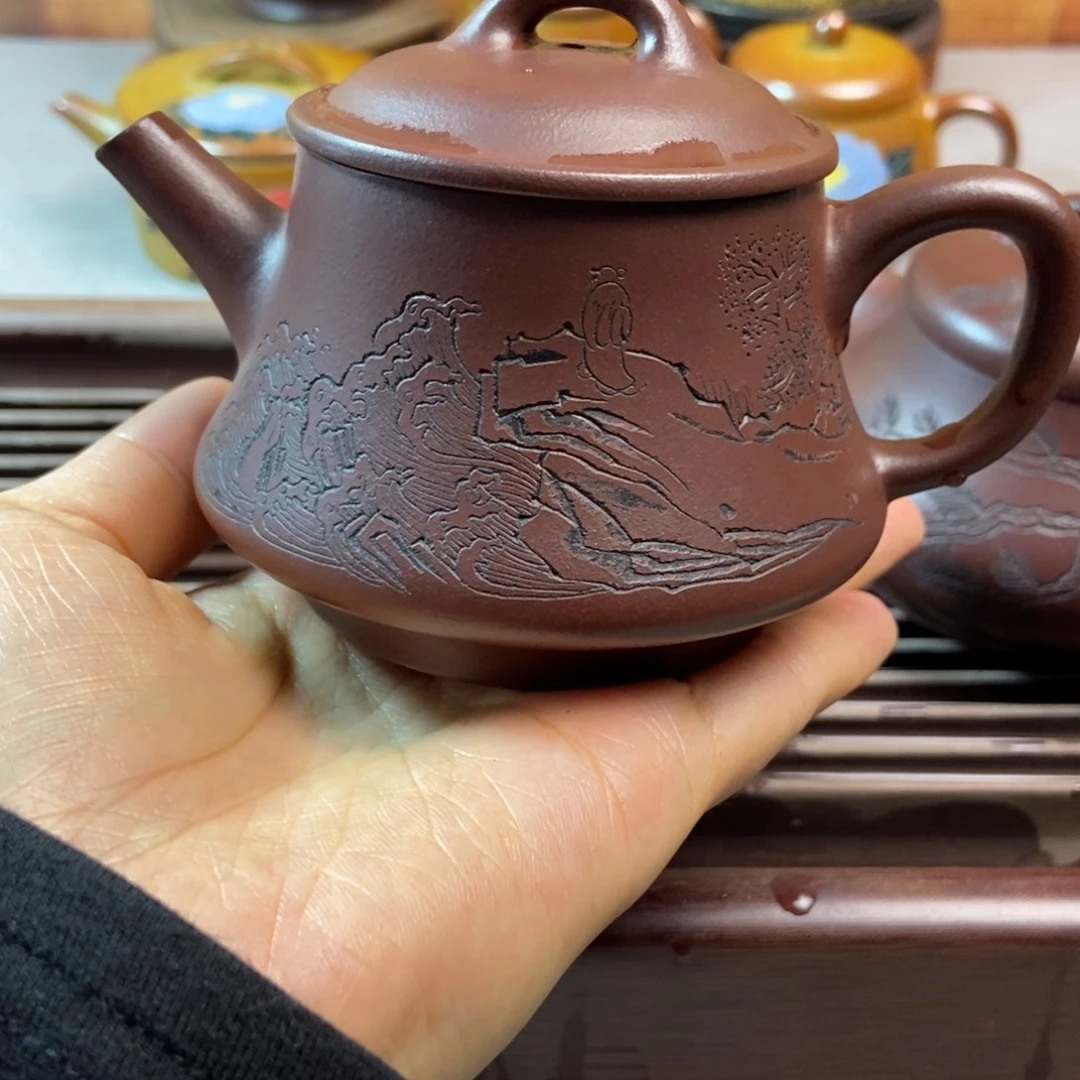 紫砂茶壶紫砂全手工定制