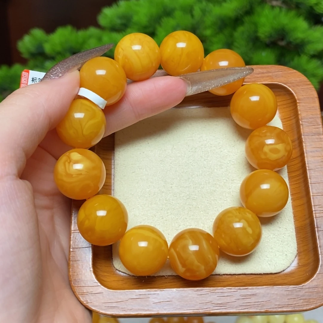 【闪购商品】未镶嵌蜜蜡手链手串