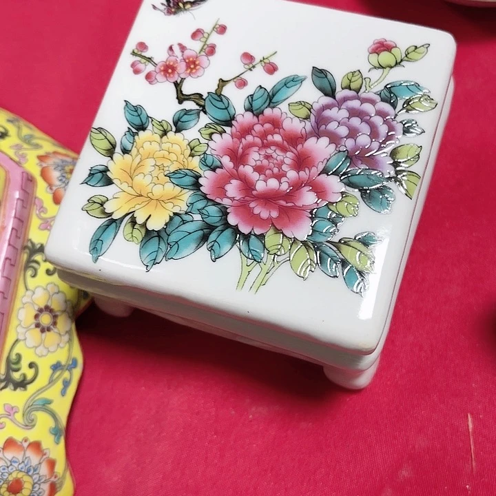 碟陶瓷摆件不固定一件