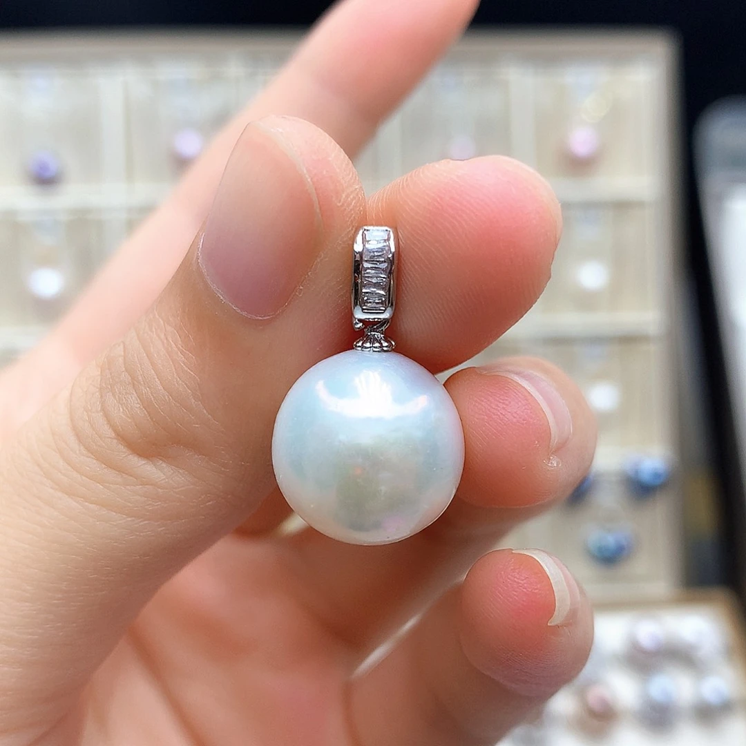 淡水珍珠合金颈饰