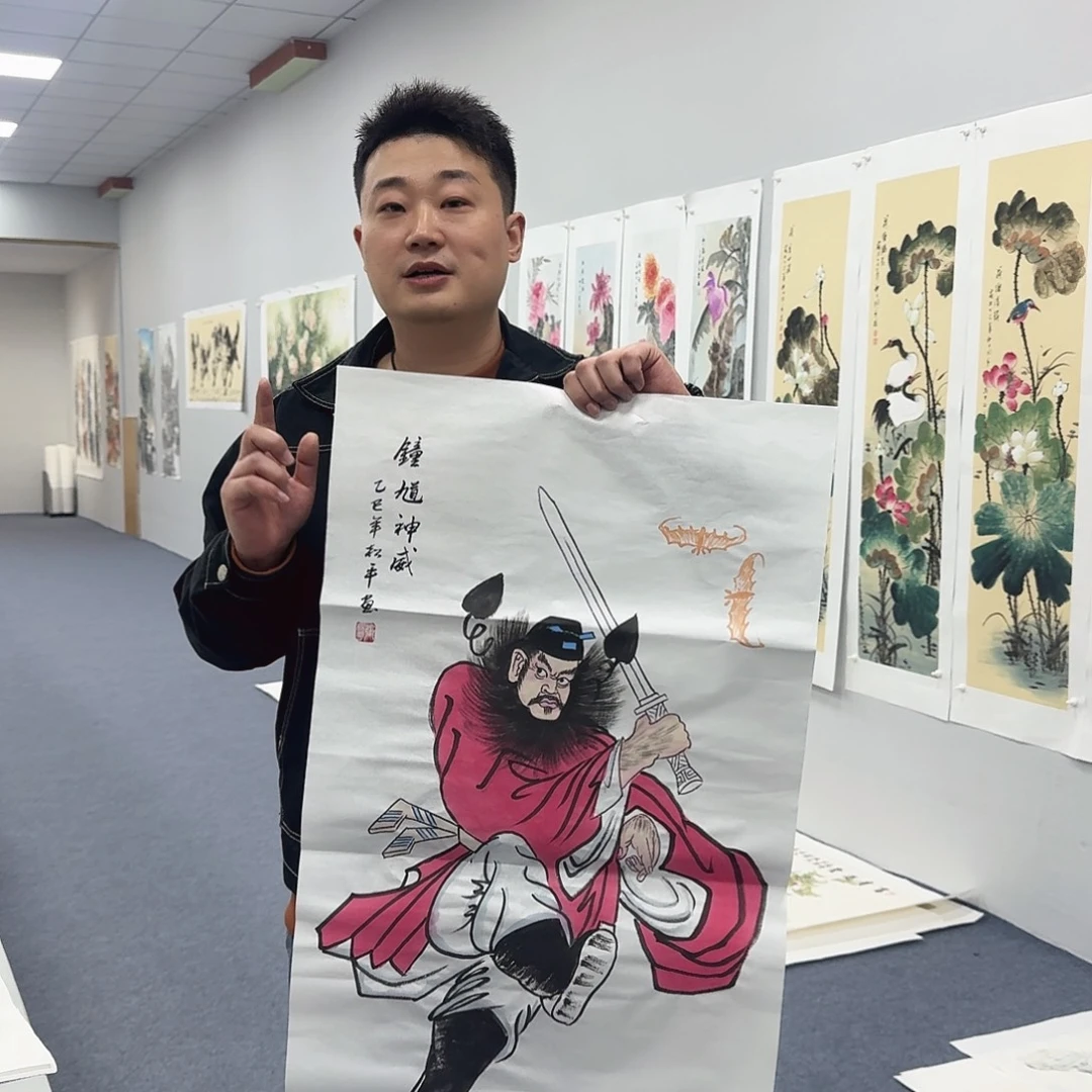 国画国画作品宣纸纯手绘