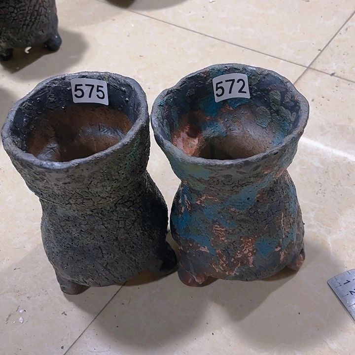 释***念景德镇陶瓷花盆