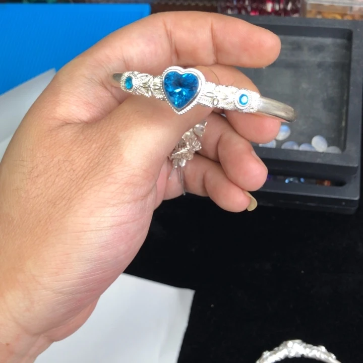 合成立方氧化锆足银