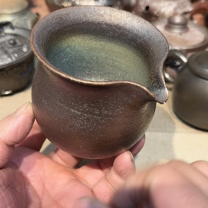 柴烧裸烧茶具福利076