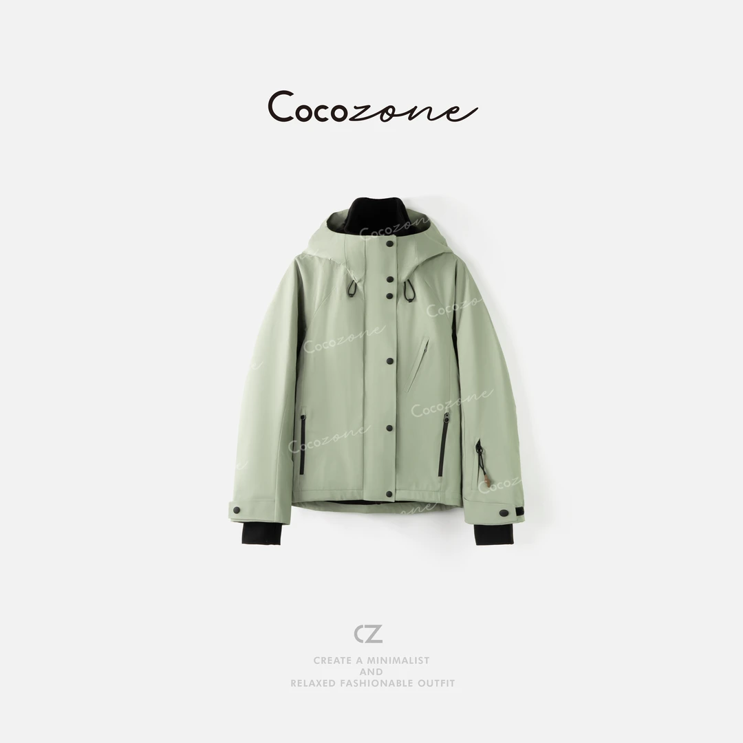 COCO ZONE刘一一“风旅户外”连帽户外运动风外套 CD2A1969