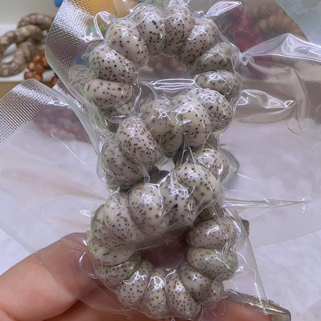 星月菩提手串15傲世石玉星月菩提1.3大肠单圈