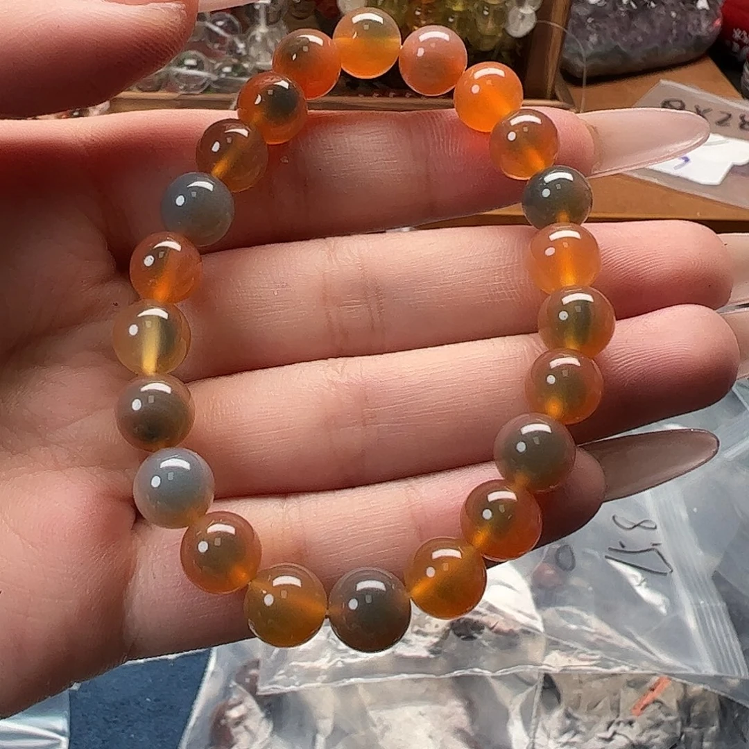 手链水晶未镶嵌16糖心玛瑙