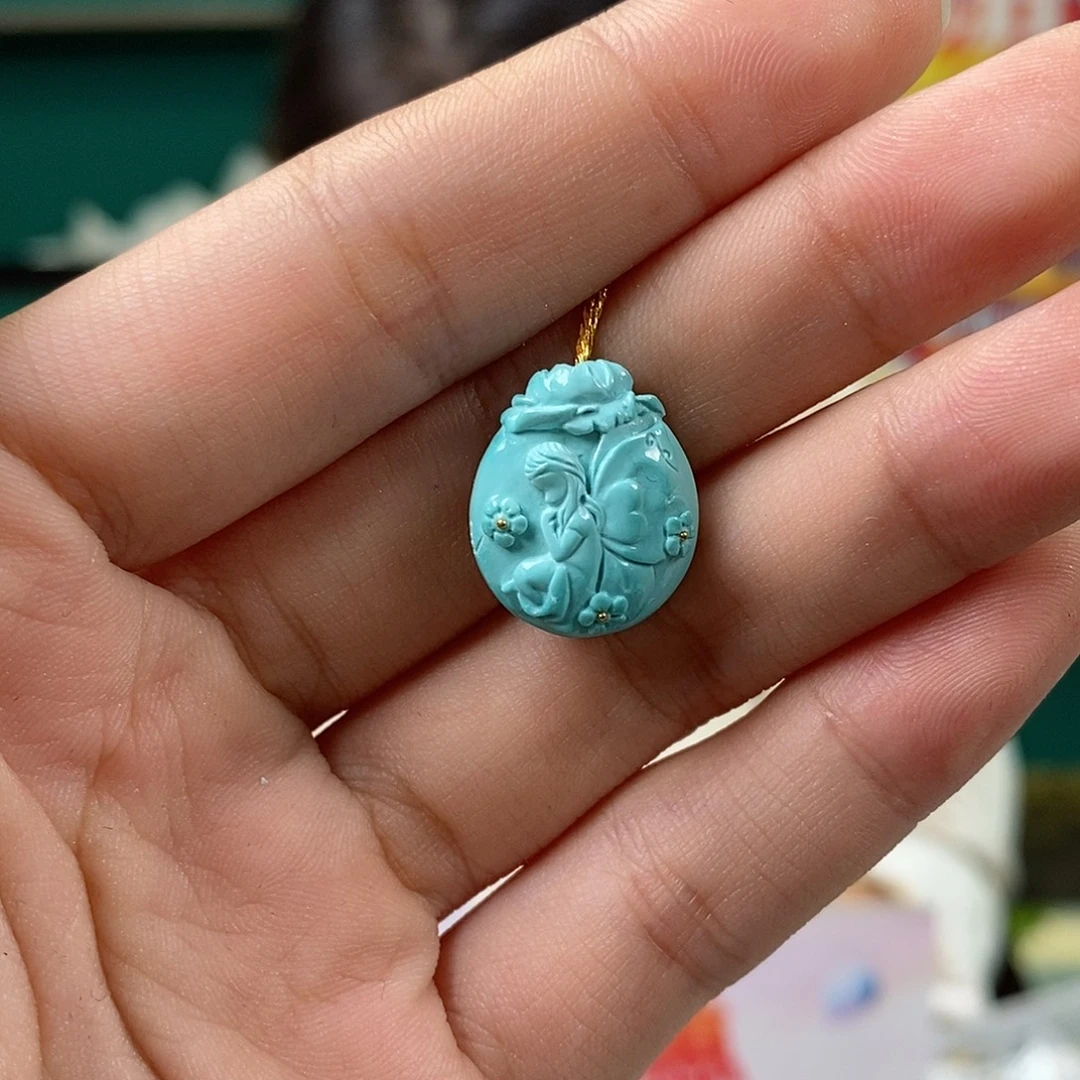 绿松石未镶嵌珠宝奇石