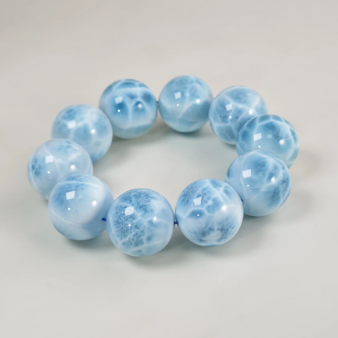 晶匠海纹石手串22-23mm多样性发一 编号JP57908 精选