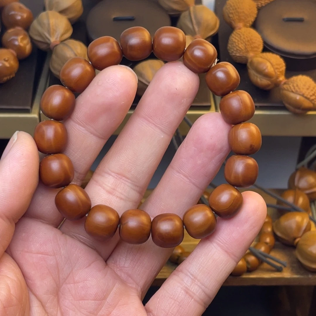 橄榄核手串/手链1.1老形 微瑕