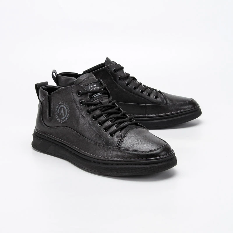 特价链接轻舒鞋冬季高帮鞋男士时尚休闲鞋男士棉鞋鞋断码鞋