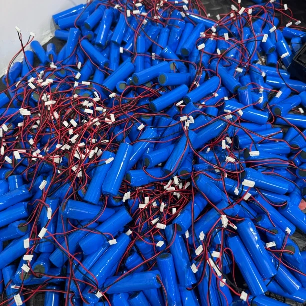 (赠送充电器)大容量18650动力电池5节