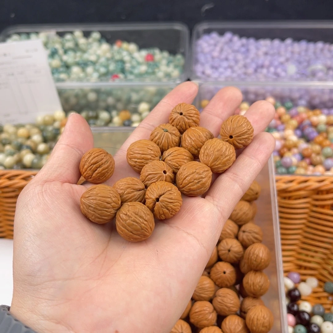 白玉菩提吊坠z17mm 50瑕