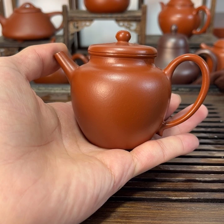 紫砂茶壶原矿紫砂手工制作