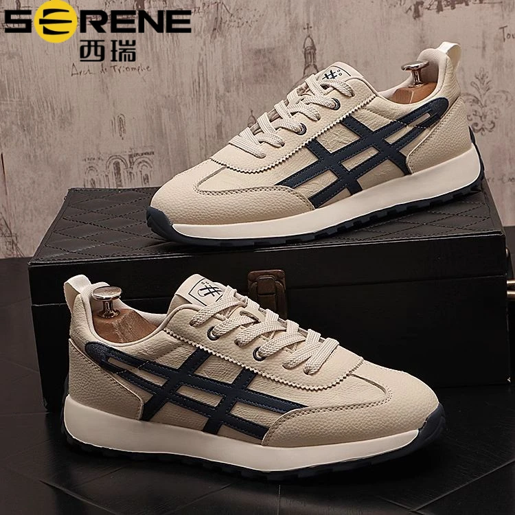 SERENE西瑞德训鞋秋季软底潮鞋秋季新款痞帅板鞋低帮潮流休闲鞋
