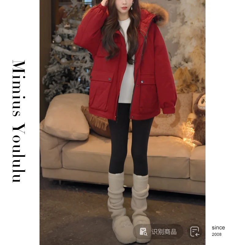 【mimius】&喵喵  可拆卸毛领派克外套 汉服 F11389