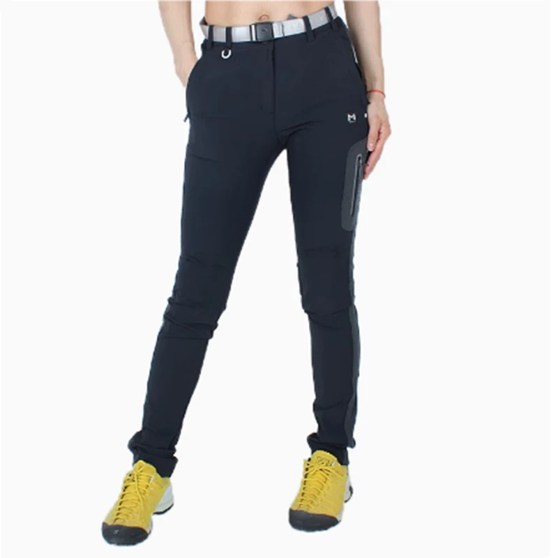 montpic山影 71026 女款休闲运动弹力透气长裤