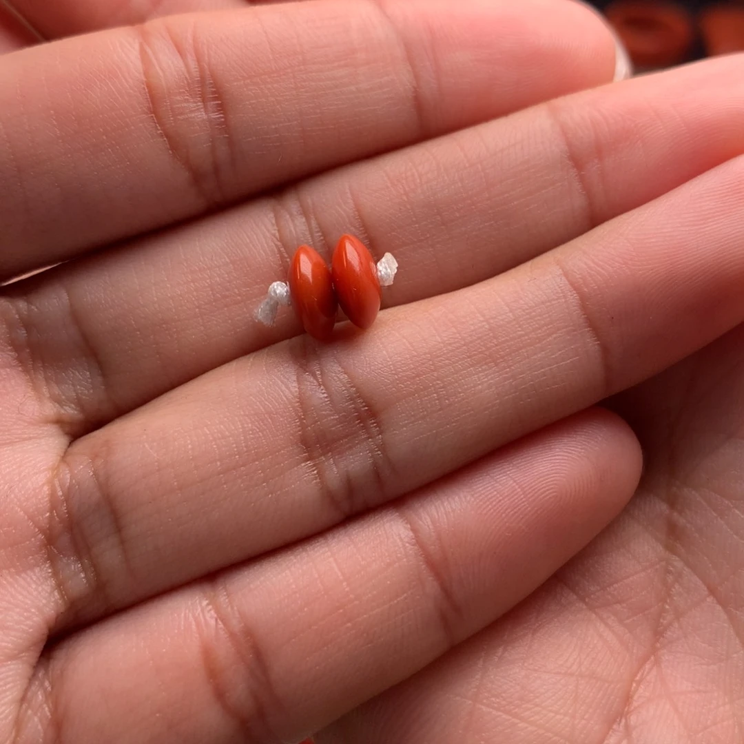 南红玛瑙飞碟隔片8+未镶嵌?****?