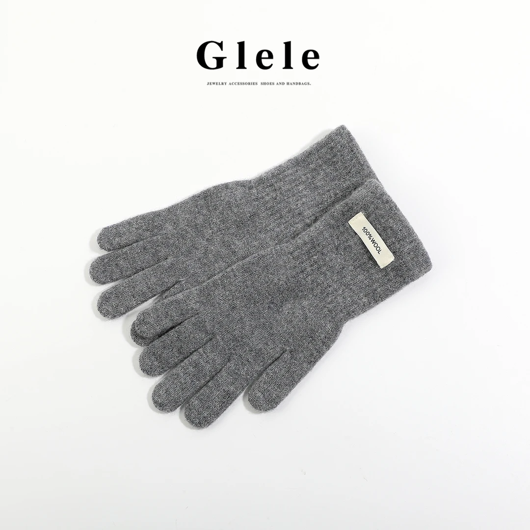 Glele私服「氛围感手套」纯色氛围感百搭手套