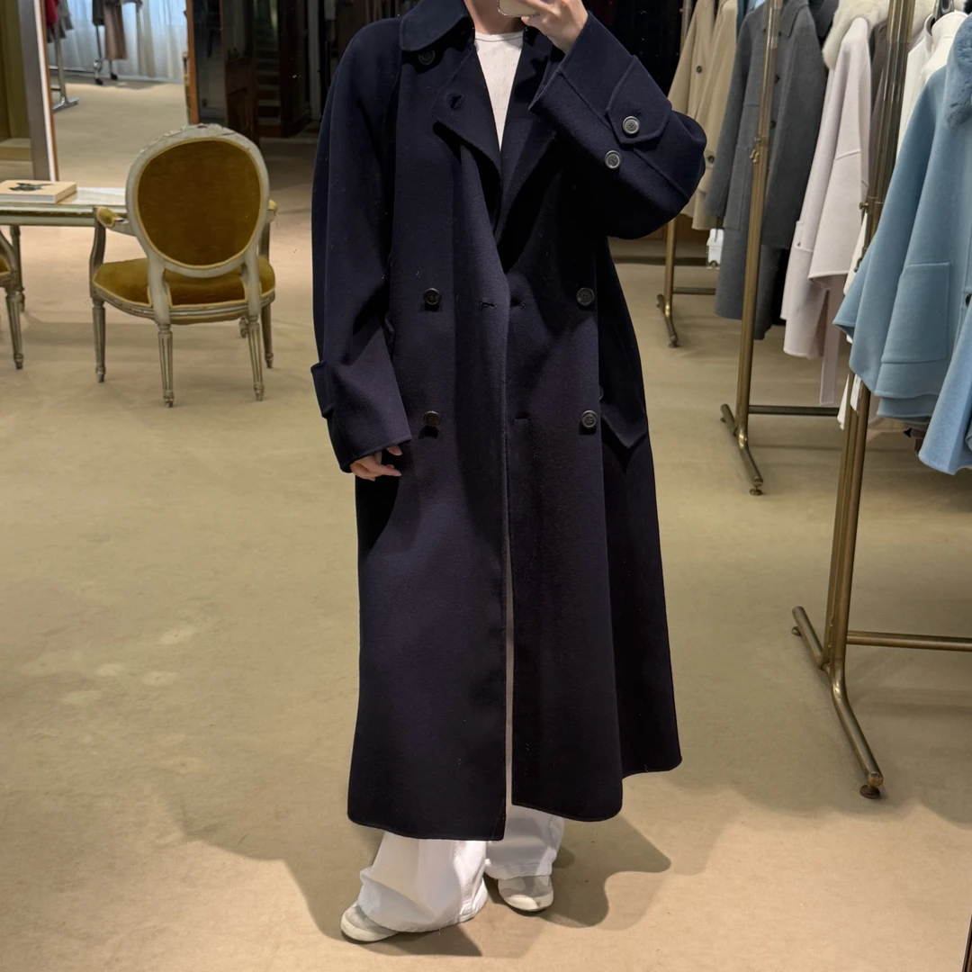 未使用 MaxMara CADINE 毛呢长袖大衣