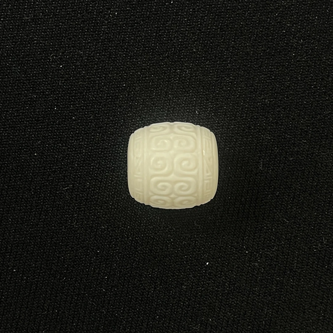 PK07 回纹桶珠 只做天然猛犸牙